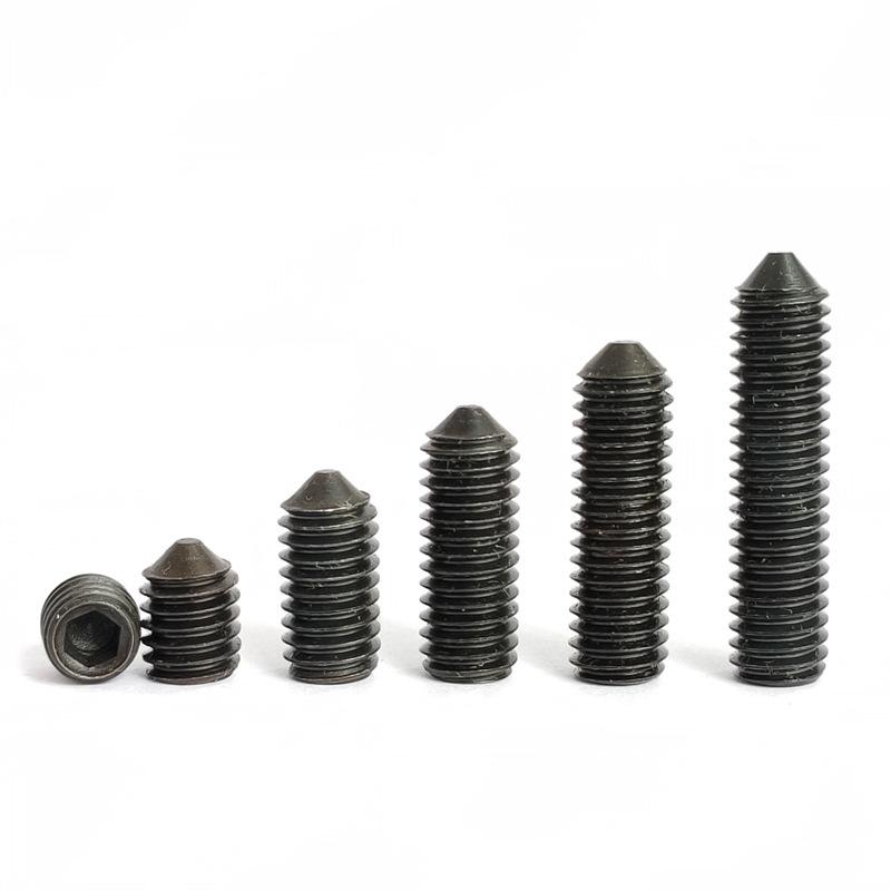 High Strength Grade 12.9 Allen Head Pointed Grub Screw - M2 to M12 Sizes M6X6 (20 pieces)
High Strength Grade 12.9 Allen Head Pointed Grub Screw - M2 to M12 Sizes M6X6 (20 pieces)