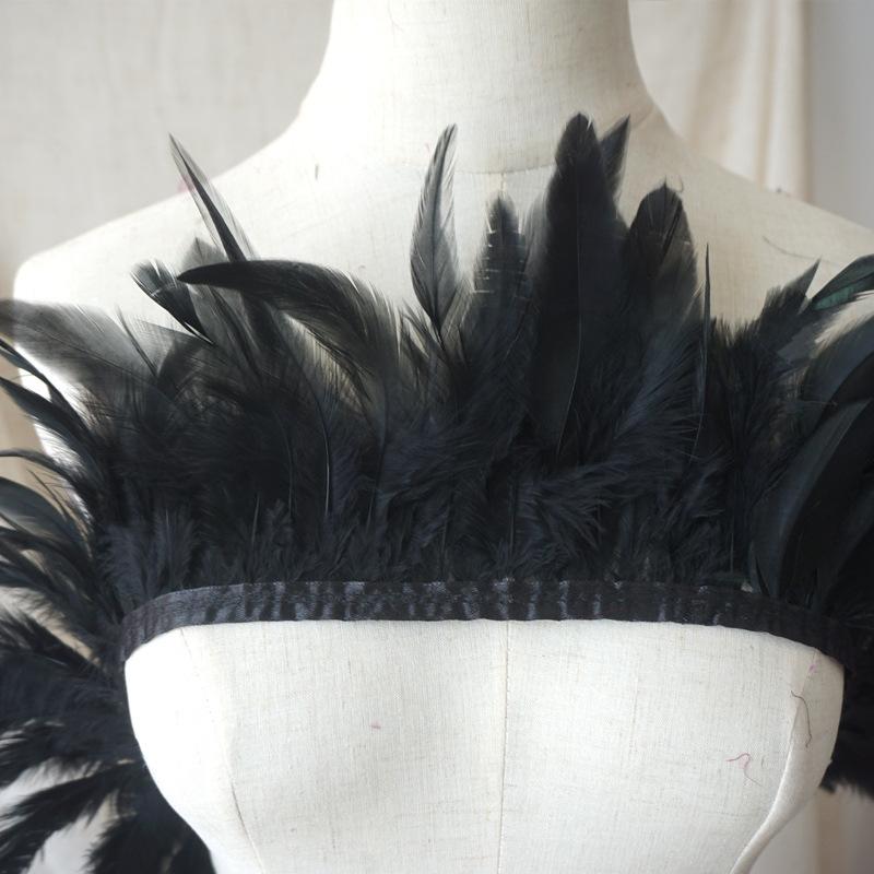 Colored Pheasant Fur Purple Swimming Cloth Edge Stage Performance Chieftain Costume Mask Headdress Decorative Material Feather Cloth Strip 10pcs чорний
Colored Pheasant Fur Purple Swimming Cloth Edge Stage Performance Chieftain Costume Mask Headdress Decorative Material Feather Cloth Strip 10pcs чорний