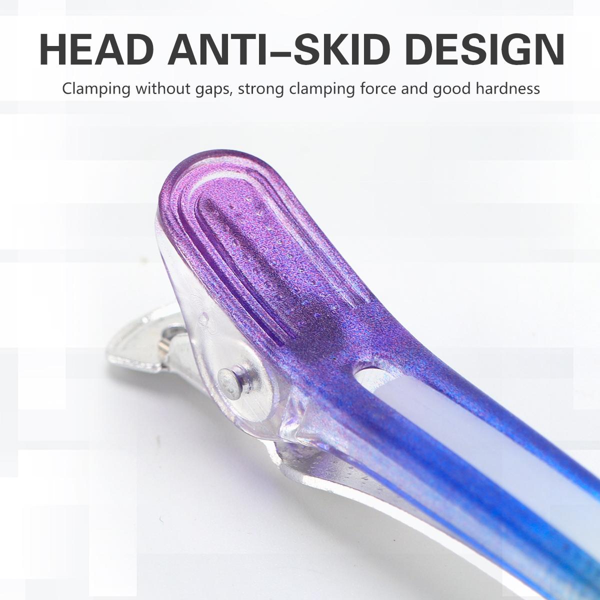 4Pcs Hair Clips for Styling Sectioning Anti-Slip No-Trace Clip Rainbow Duck Billed Hair Clips with Silicone Band Salon and Home
4Pcs Hair Clips for Styling Sectioning Anti-Slip No-Trace Clip Rainbow Duck Billed Hair Clips with Silicone Band Salon and Home