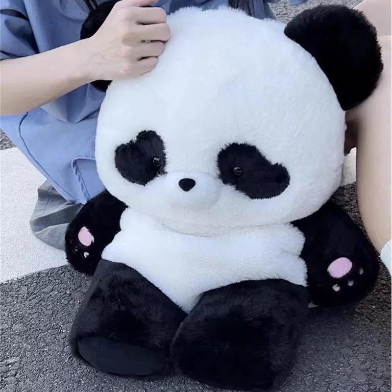 Cute Panda Backpack Cartoon Soft Cute Plush School Girl Backpack ins Girl Doll Bag
Cute Panda Backpack Cartoon Soft Cute Plush School Girl Backpack ins Girl Doll Bag