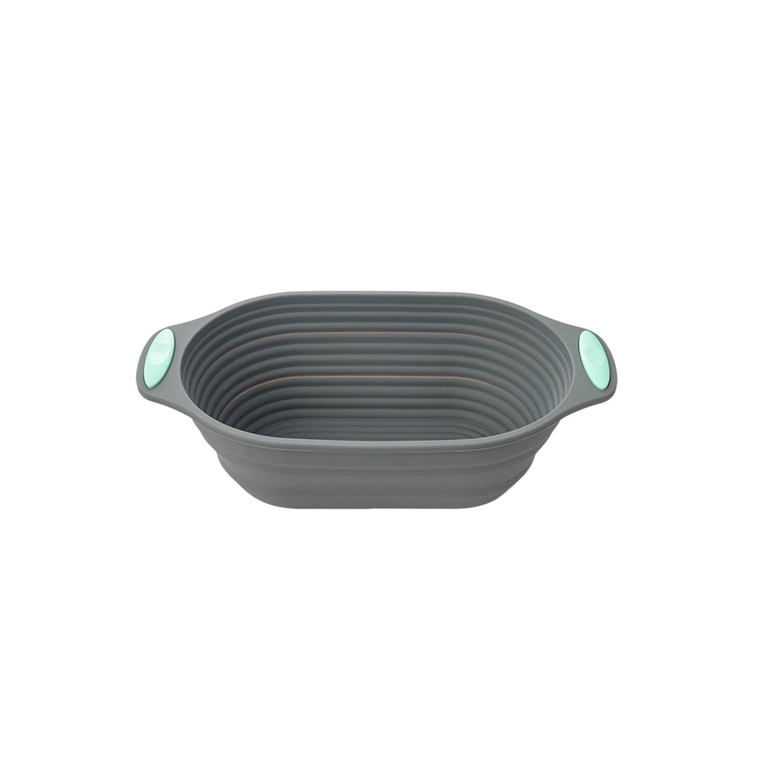Silicone Rattan-Style Folding Bread Basket for Dough Fermentation Oval Foldable серый
Silicone Rattan-Style Folding Bread Basket for Dough Fermentation Oval Foldable серый