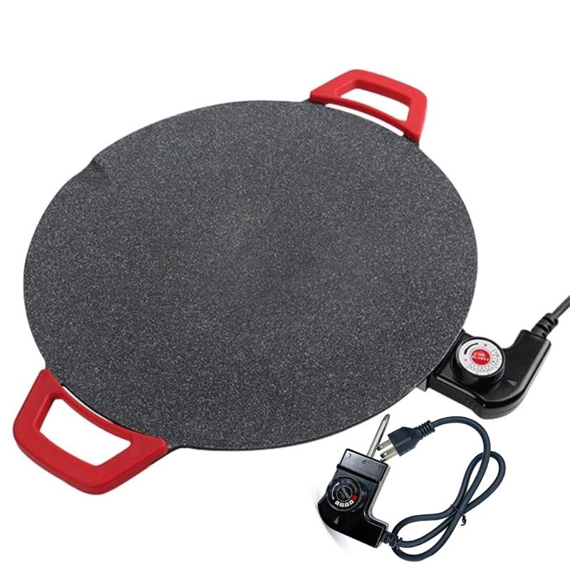 Electric Griddle Nonstick Smokeless Electric BBQ Grill Baking Tray with Adjustable Temperature Control Maker with Handle 1
Electric Griddle Nonstick Smokeless Electric BBQ Grill Baking Tray with Adjustable Temperature Control Maker with Handle 1