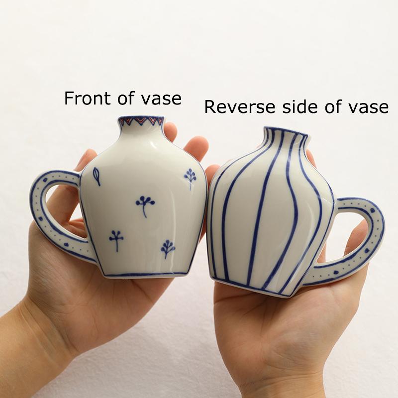Blue and White Porcelain Small Vase Lovely Plant Pots Table Decoration Flower Arrangement Floral Vase Room Aesthetic Decor
Blue and White Porcelain Small Vase Lovely Plant Pots Table Decoration Flower Arrangement Floral Vase Room Aesthetic Decor