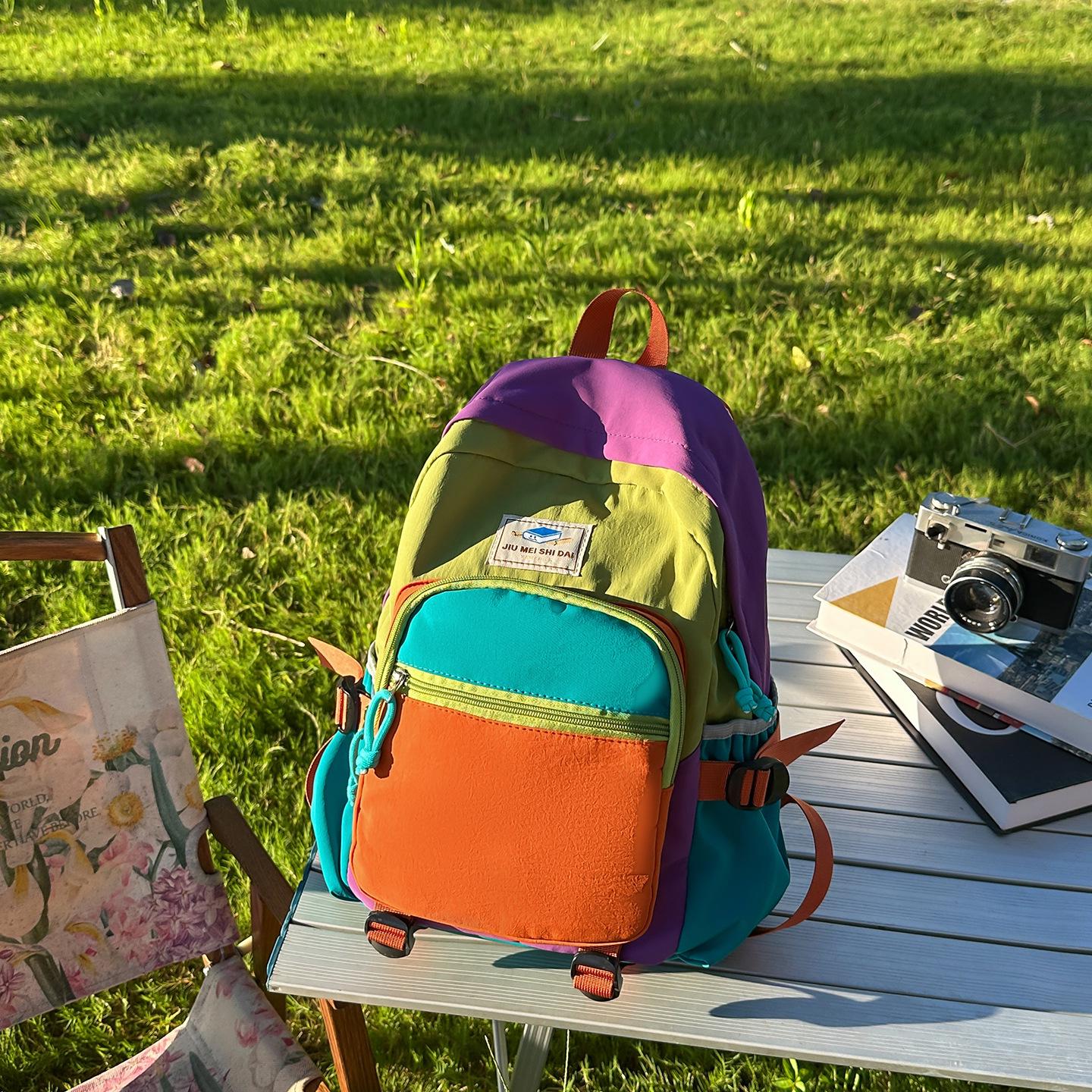 Korean Style Children s Lightweight Backpack - Large Capacity, Spine Protection, Wear-Resistant, Color-Block Design for Elementary Students
Korean Style Children s Lightweight Backpack - Large Capacity, Spine Protection, Wear-Resistant, Color-Block Design for Elementary Students