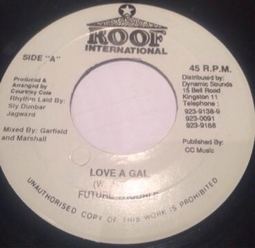 7inch Record FUTURE TROUBLES - Love A Gal NONE Roof Internatio Jamaica Reggae, Ska & Dub Used
7inch Record FUTURE TROUBLES - Love A Gal NONE Roof Internatio Jamaica Reggae, Ska & Dub Used