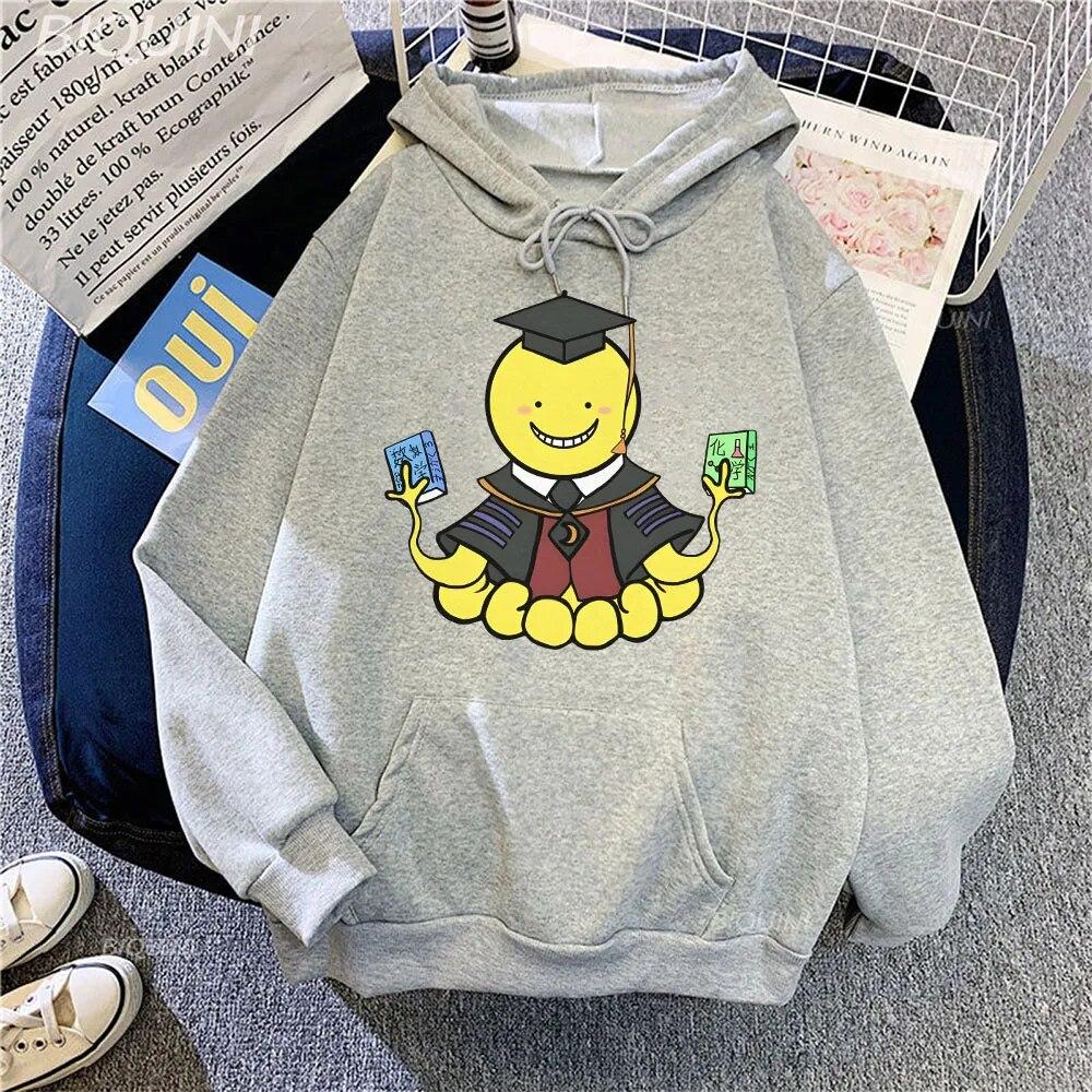 Аніме Assassination Classroom Hoodie Women Korosensei Fashion Sweetshirt Funny Cartoon Print Unisex Clothing Oversize Loose Casual L
Аніме Assassination Classroom Hoodie Women Korosensei Fashion Sweetshirt Funny Cartoon Print Unisex Clothing Oversize Loose Casual L