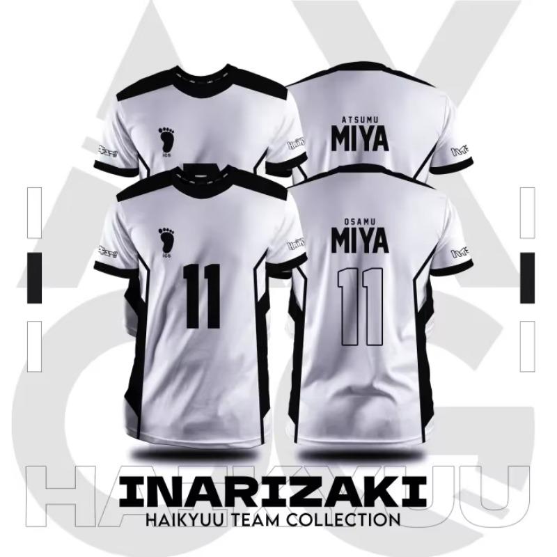 Haikyuu Inarizaki Cosplay Jersey 3D MIYA Print Kid Anime T-shirt Summer Men Women Short Sleeve Y2k Top Casual Volleyball Costume 6XL
Haikyuu Inarizaki Cosplay Jersey 3D MIYA Print Kid Anime T-shirt Summer Men Women Short Sleeve Y2k Top Casual Volleyball Costume 6XL