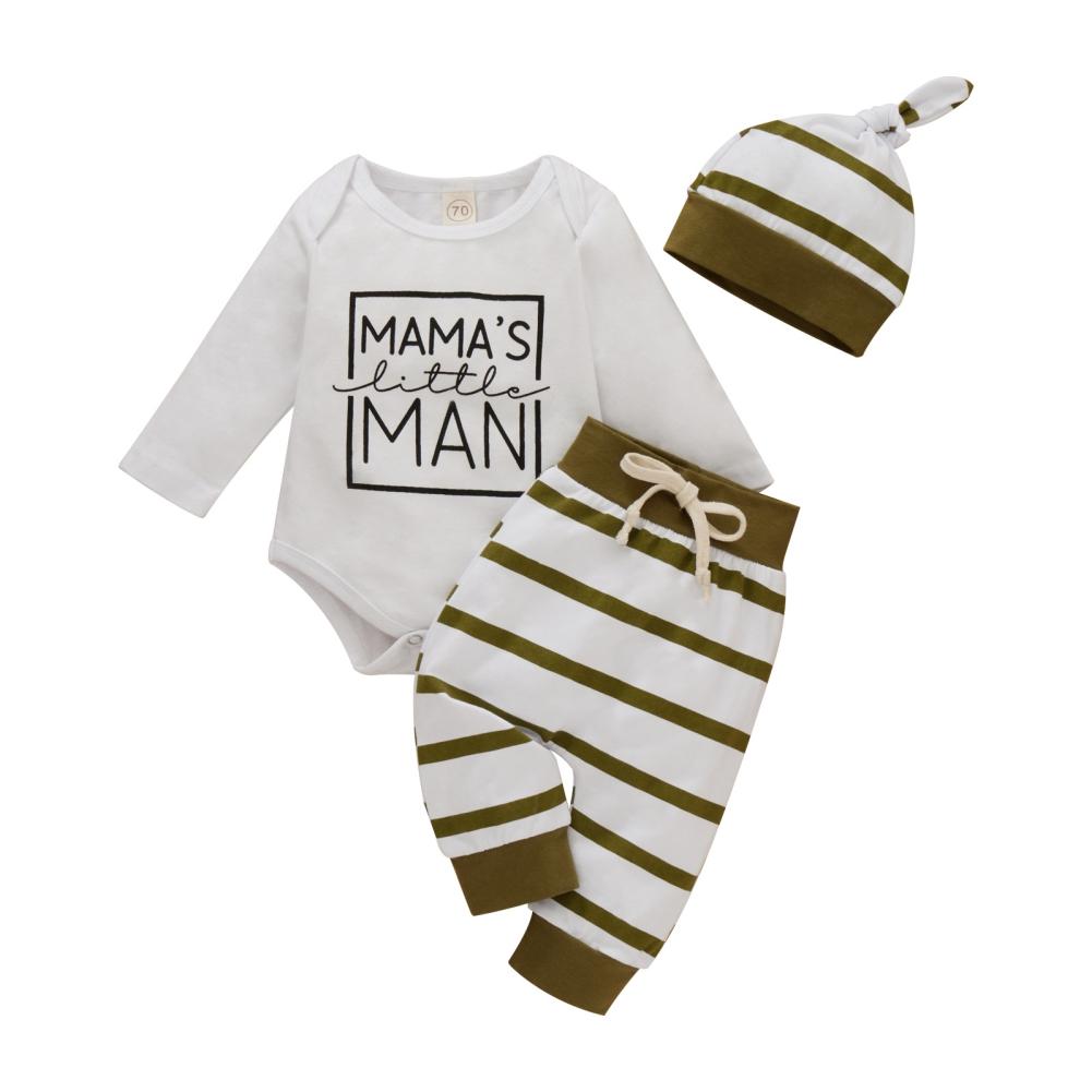 Комбинезон с длинными рукавами и надписью Mama s Little Man для маленьких мальчиков от 1 до 2 лет, боди + полосатые штаны, комплект из 3 предметов
Комбинезон с длинными рукавами и надписью Mama s Little Man для маленьких мальчиков от 1 до 2 лет, боди + полосатые штаны, комплект из 3 предметов