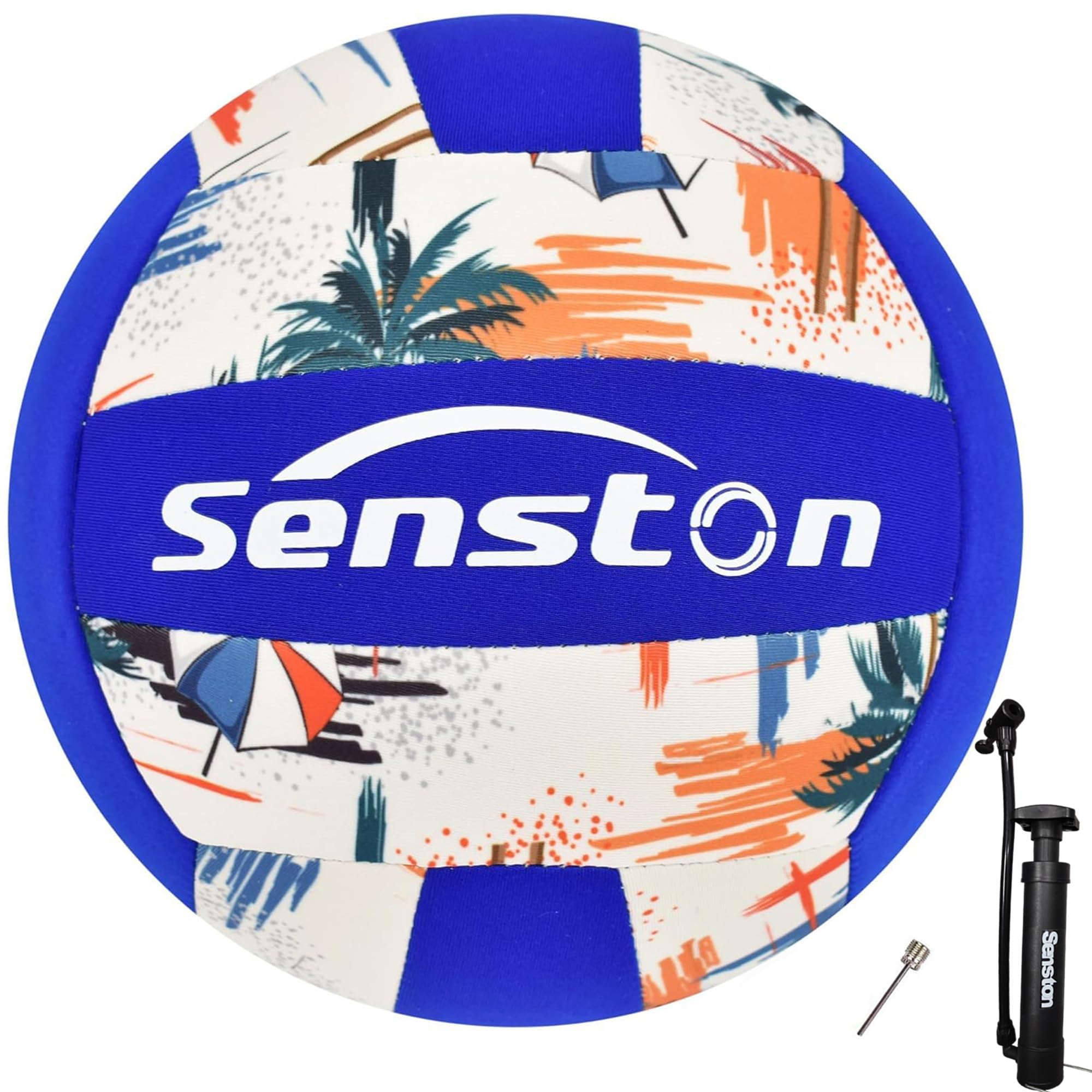Мяч для волейбола Senston Volleyball 5 водонепроницаемый и мягкий, идеально подходит для пляжа, а также для крытых и открытых бассейнов.. игра, волейбол, синий
Мяч для волейбола Senston Volleyball 5 водонепроницаемый и мягкий, идеально подходит для пляжа, а также для крытых и открытых бассейнов.. игра, волейбол, синий