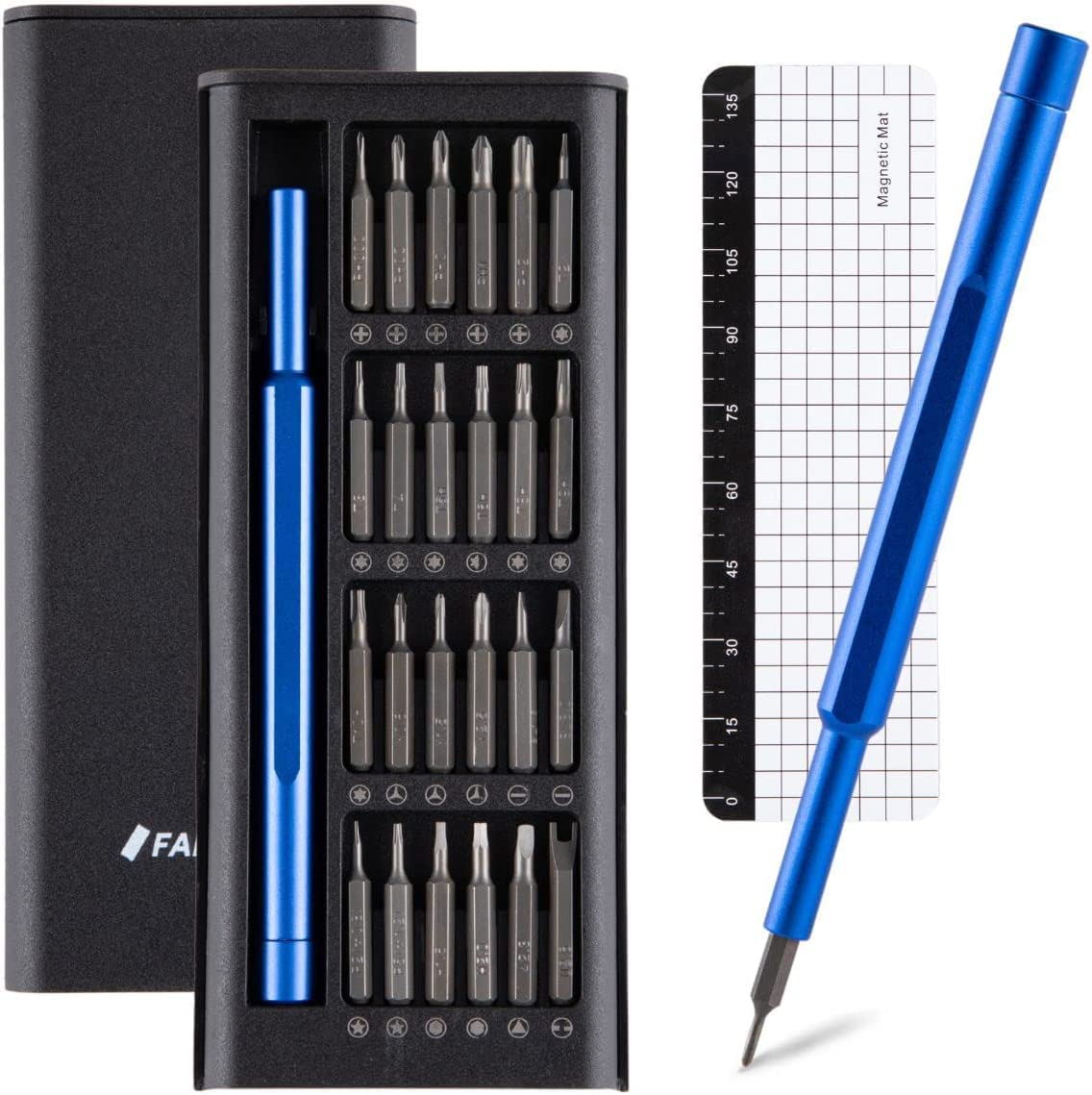 FANACAN Прецизионная отвертка Специальные отвертки с магнитными отвертками для специального ремонтного инструмента Сменный инструмент для разборки Материал S2 синий
FANACAN Прецизионная отвертка Специальные отвертки с магнитными отвертками для специального ремонтного инструмента Сменный инструмент для разборки Материал S2 синий