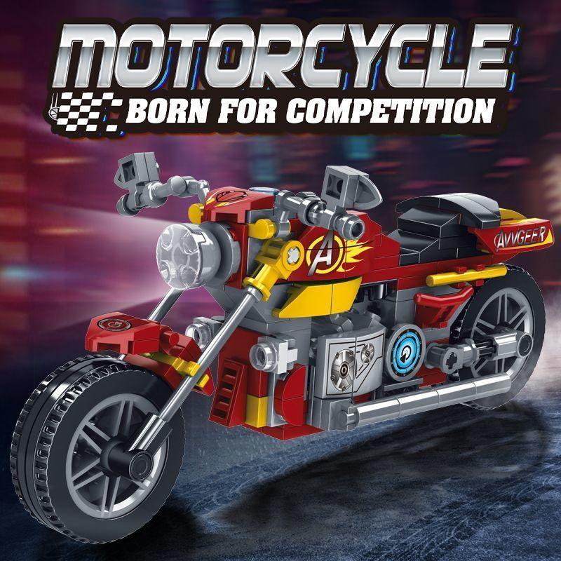 250PCS Vintage Motorcycle Creative Mech Motorcycle Model Building Blocks Assembly DIY Toys Ornaments Set Gift Boys Kids Birthday
250PCS Vintage Motorcycle Creative Mech Motorcycle Model Building Blocks Assembly DIY Toys Ornaments Set Gift Boys Kids Birthday