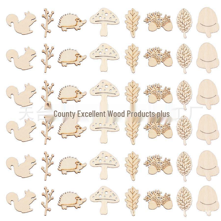 New Forest Animals Cartoon Wood Slices for Kids DIY Creative Handicrafts - Hedgehog and Squirrel Designs. 50 Natural Wood Pieces
New Forest Animals Cartoon Wood Slices for Kids DIY Creative Handicrafts - Hedgehog and Squirrel Designs. 50 Natural Wood Pieces