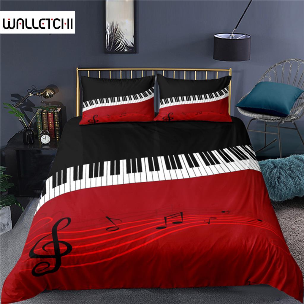 Home Living Luxury Piano Notes Print 2/3Pcs Duvet Cover Set Pillowcase Queen Size and King Size Kid Bedding Set EU/US/AU Size EU single(135x200cm)
Home Living Luxury Piano Notes Print 2/3Pcs Duvet Cover Set Pillowcase Queen Size and King Size Kid Bedding Set EU/US/AU Size EU single(135x200cm)