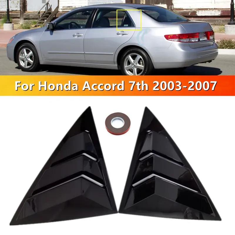 For Honda Accord 7th Sedan 2003-2007 ABS Plastic Rear Window Quarter Louver Cover Side Vent Trim Car Adhesive Accessories
For Honda Accord 7th Sedan 2003-2007 ABS Plastic Rear Window Quarter Louver Cover Side Vent Trim Car Adhesive Accessories