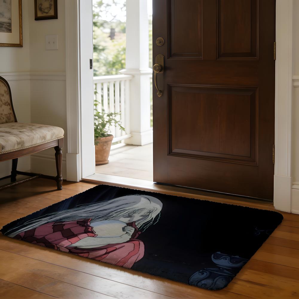 Floor Mat Soft Flannel Rug Non Slip Absorbent Mat for Bathroom Bedroom Home Decor A Angel s Egg Anime 50x80cm
Floor Mat Soft Flannel Rug Non Slip Absorbent Mat for Bathroom Bedroom Home Decor A Angel s Egg Anime 50x80cm