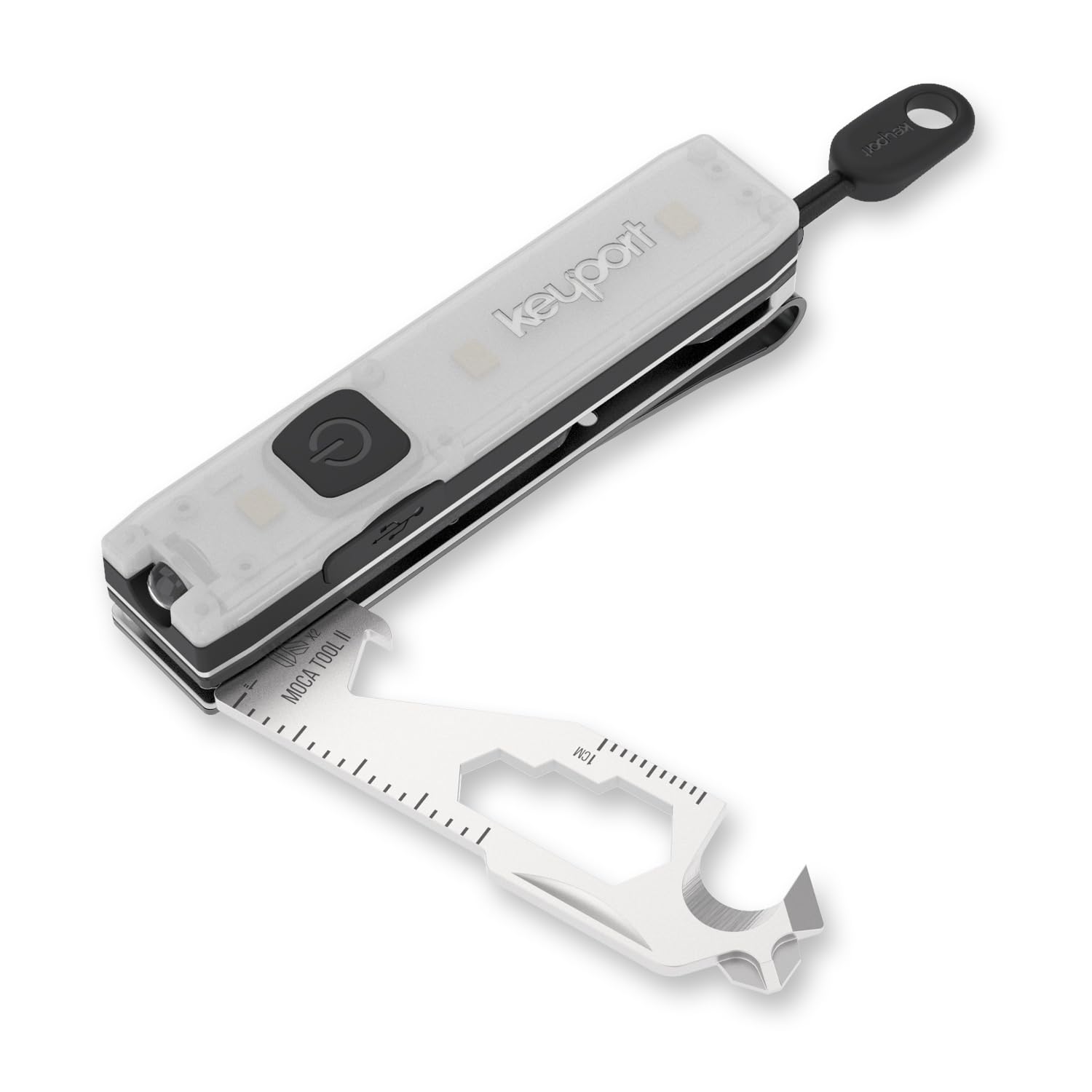 Keyport Utility Plus Kit 11-in-1 Keychain Multi-Tool + Mini Flashlight + Pocket Clip Multi-Tool EDC Travel Keyport Utility USB-C Rechargeable
Keyport Utility Plus Kit 11-in-1 Keychain Multi-Tool + Mini Flashlight + Pocket Clip Multi-Tool EDC Travel Keyport Utility USB-C Rechargeable