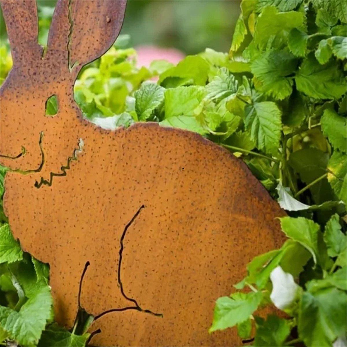 BHBL Rustic Metal Rabbits Garden Stake - Rusty Bunny Silhouette, Outdoor Yard Art for Farmhouse Decor, Perfect for Easter China Mainland
BHBL Rustic Metal Rabbits Garden Stake - Rusty Bunny Silhouette, Outdoor Yard Art for Farmhouse Decor, Perfect for Easter China Mainland