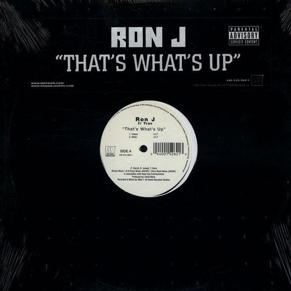 12-дюймовая пластинка RON J - That s What s Up 4400152621 Motown 2001 США Рэп и хип-хоп/R&B Б/У
12-дюймовая пластинка RON J - That s What s Up 4400152621 Motown 2001 США Рэп и хип-хоп/R&B Б/У