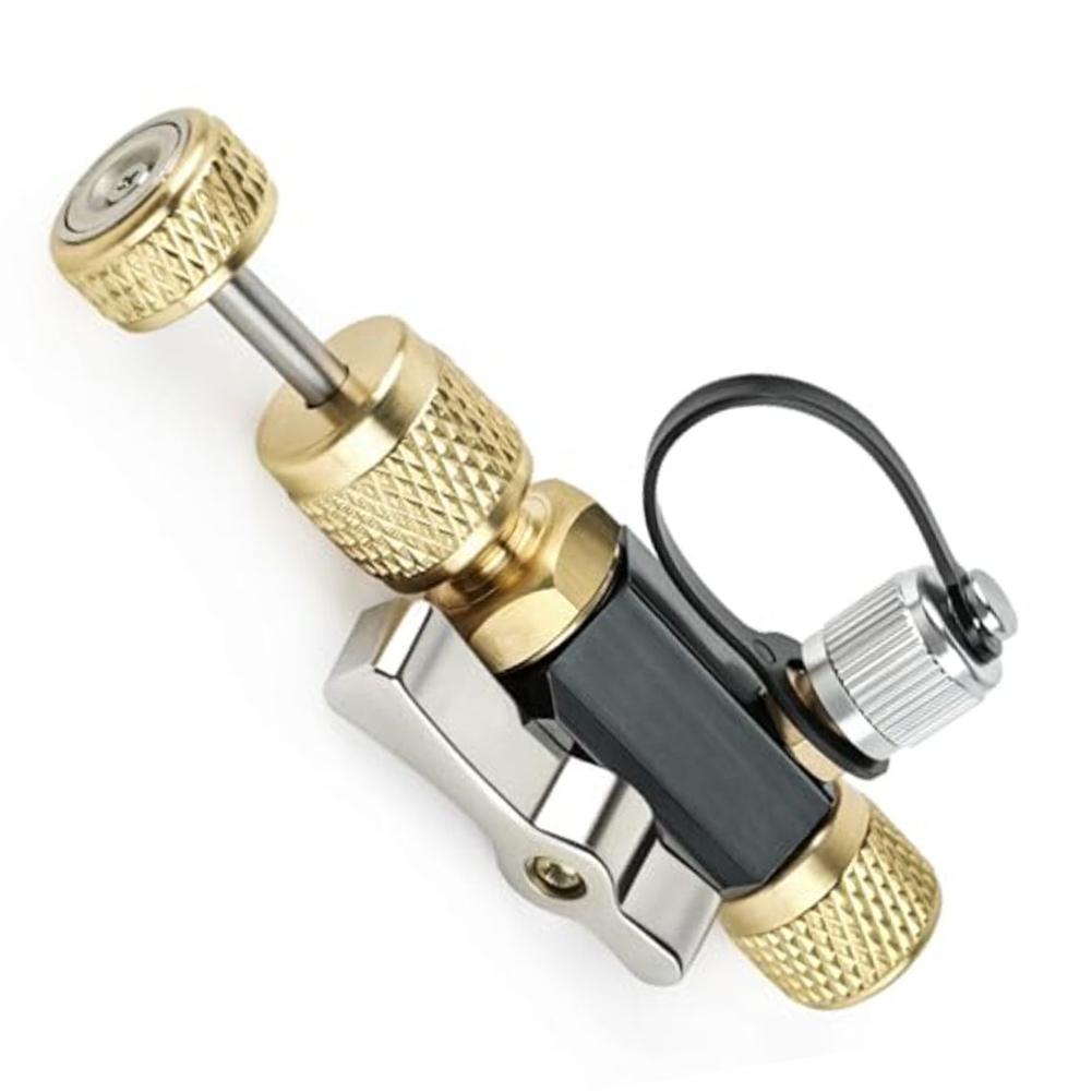 Valve Core Removal Tool Vacuum-Rated Valve Core Removal Tool Valve Core Disassembly R410A 5/16in Female Flare 1/4in Male Flare Single black
Valve Core Removal Tool Vacuum-Rated Valve Core Removal Tool Valve Core Disassembly R410A 5/16in Female Flare 1/4in Male Flare Single black
