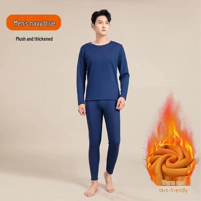 Унисекс Комплект толстого термобелья из золотистого вельвета - Топ с круглым вырезом и теплые брюки для осени/зимы L
Унисекс Комплект толстого термобелья из золотистого вельвета - Топ с круглым вырезом и теплые брюки для осени/зимы L