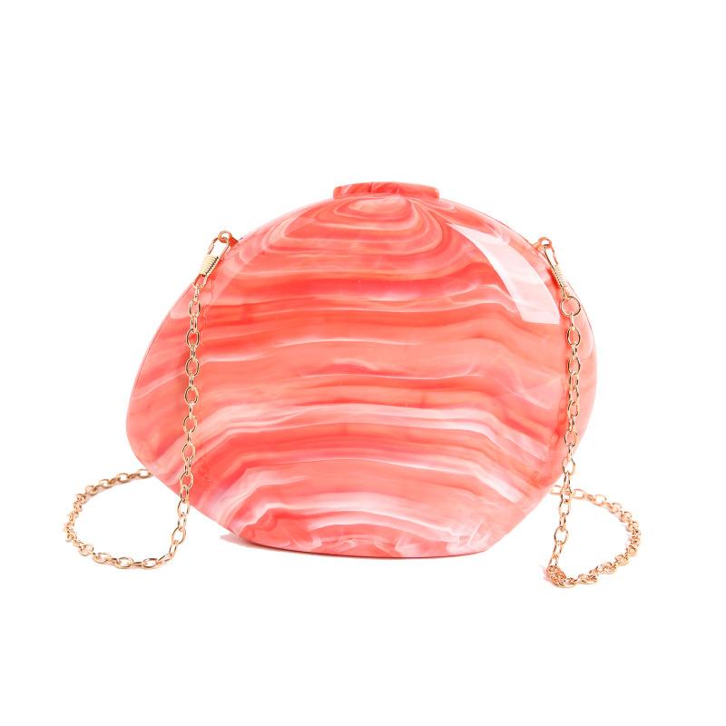 Fashion French goose egg marble pattern box bag Acrylic shell bag Crossbody bag
Fashion French goose egg marble pattern box bag Acrylic shell bag Crossbody bag