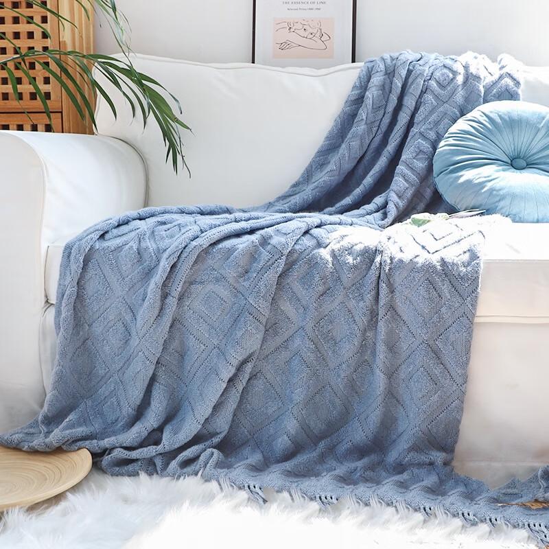 LISM Acrylic Decorative Throw Blanket with Tassels
LISM Acrylic Decorative Throw Blanket with Tassels