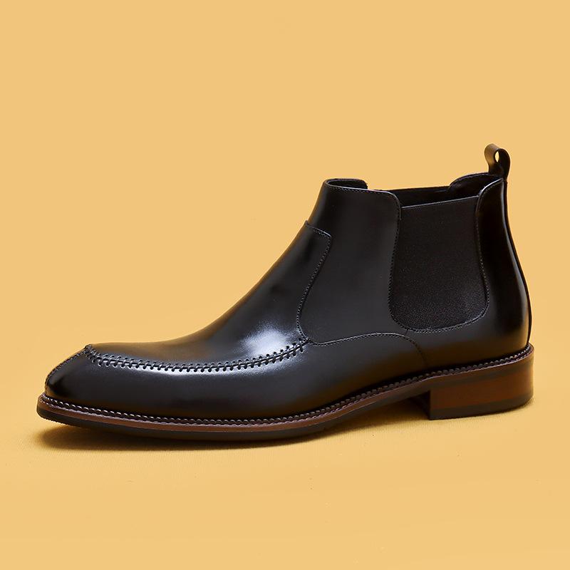 Высокие кожаные туфли Мужские модные туфли Натуральная кожа Британские деловые туфли из коровьей кожи Зимние ботинки Martin 42 чёрный
Высокие кожаные туфли Мужские модные туфли Натуральная кожа Британские деловые туфли из коровьей кожи Зимние ботинки Martin 42 чёрный