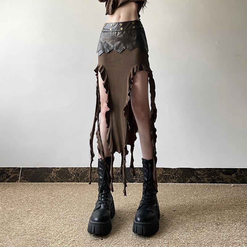 AltGoth Винтажная юбка Harajuku Женская уличная одежда Торговый центр Готика Кибер-панк Y2k E-girl Лента Пэчворк Высокая талия Нестандартные юбки
AltGoth Винтажная юбка Harajuku Женская уличная одежда Торговый центр Готика Кибер-панк Y2k E-girl Лента Пэчворк Высокая талия Нестандартные юбки