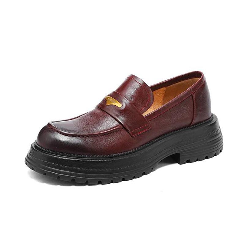 Krazing Pot cow skin Round Toe Med Heels slip on Spring Autumn Shoes Big Size 41 Preppy Style Oxford Women Pumps 41 винний
Krazing Pot cow skin Round Toe Med Heels slip on Spring Autumn Shoes Big Size 41 Preppy Style Oxford Women Pumps 41 винний
