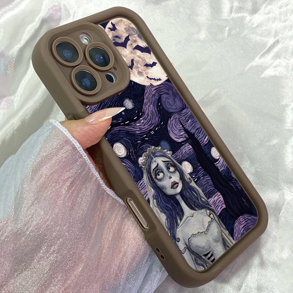 JT231 Corpse Bride Emily для iPhone 17 16 15 14 13 Pro Max Samsung S26 S25 Ultra A17 A16 A07 A56 A36 A26 Xiaomi 15T Redmi 15c 14C Note 13 М який чохол Redmi 15C 4G/5G(171.6) коричневий
JT231 Corpse Bride Emily для iPhone 17 16 15 14 13 Pro Max Samsung S26 S25 Ultra A17 A16 A07 A56 A36 A26 Xiaomi 15T Redmi 15c 14C Note 13 М який чохол Redmi 15C 4G/5G(171.6) коричневий
