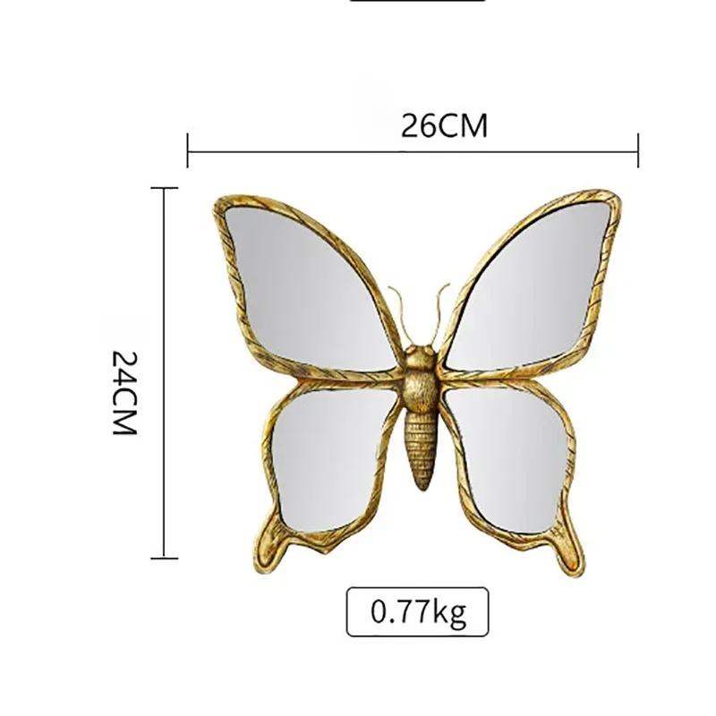 Vintage Butterfly Resin Mirror Dragonfly Hanging Wall Mirror High Quality Decorative Mirror for Home Decoration Retro Style
Vintage Butterfly Resin Mirror Dragonfly Hanging Wall Mirror High Quality Decorative Mirror for Home Decoration Retro Style
