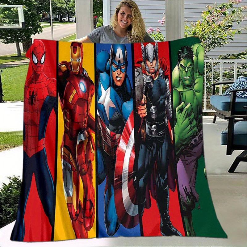 Avengers Super Heroes Throw Blanket - Soft, Lightweight & Warm for Couch, Bed, Outdoor Use - Perfect Birthday Gift 130x150cm
Avengers Super Heroes Throw Blanket - Soft, Lightweight & Warm for Couch, Bed, Outdoor Use - Perfect Birthday Gift 130x150cm