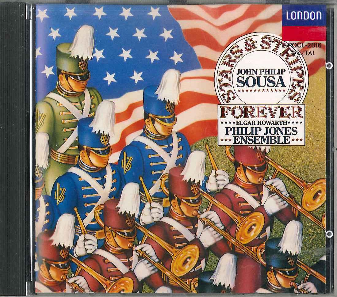 CD PHILIP JONES BRASS ENSENBLE - Stars And Stripes Forever POCL2816 POLYDOR Japan Classical Used
CD PHILIP JONES BRASS ENSENBLE - Stars And Stripes Forever POCL2816 POLYDOR Japan Classical Used
