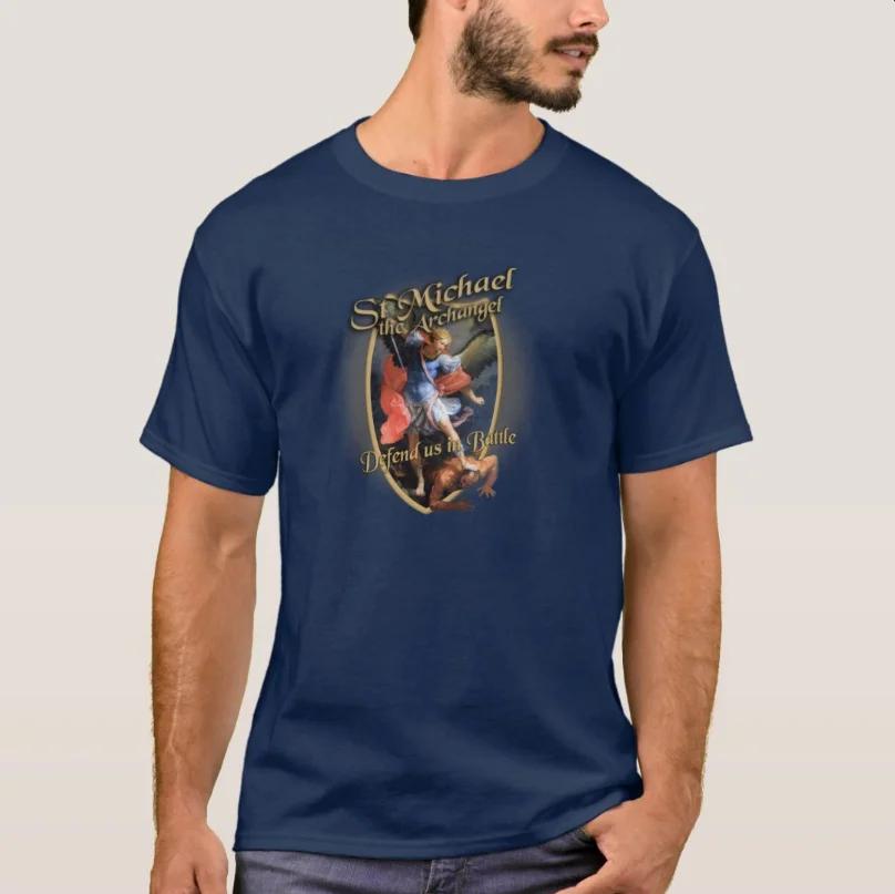 St Michael The Archangel Defend Us in Battle Catholic Prayer TShirt 100 Cotton ONeck Summer Short Sleeve Casual Mens Tshirt 4XL
St Michael The Archangel Defend Us in Battle Catholic Prayer TShirt 100 Cotton ONeck Summer Short Sleeve Casual Mens Tshirt 4XL