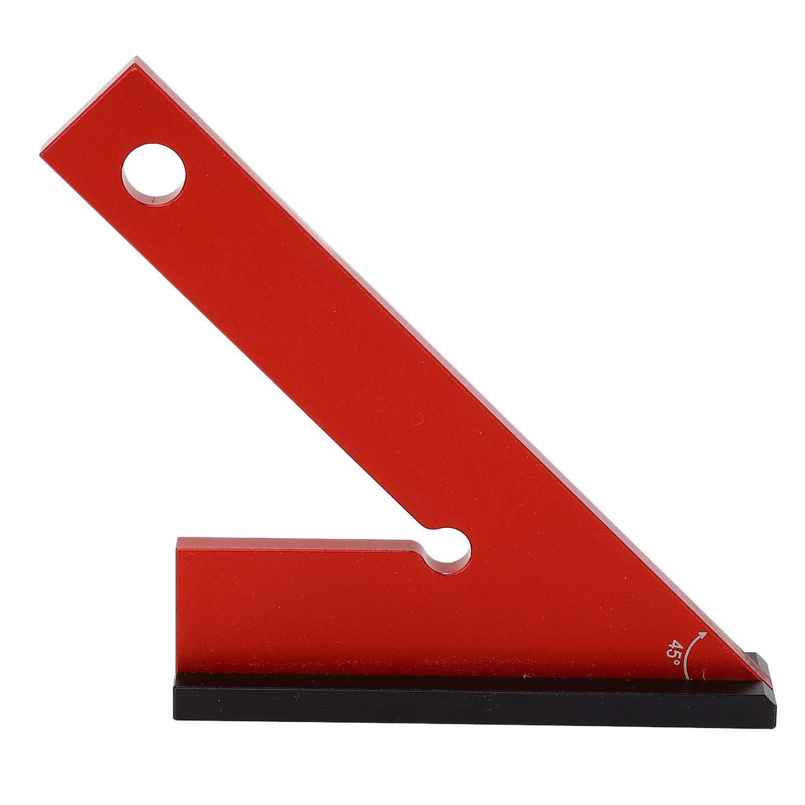 45 degrees Machinist Engineer Square Angle Ruler Aluminum Alloy Measuring Gauging Tool with Base
45 degrees Machinist Engineer Square Angle Ruler Aluminum Alloy Measuring Gauging Tool with Base