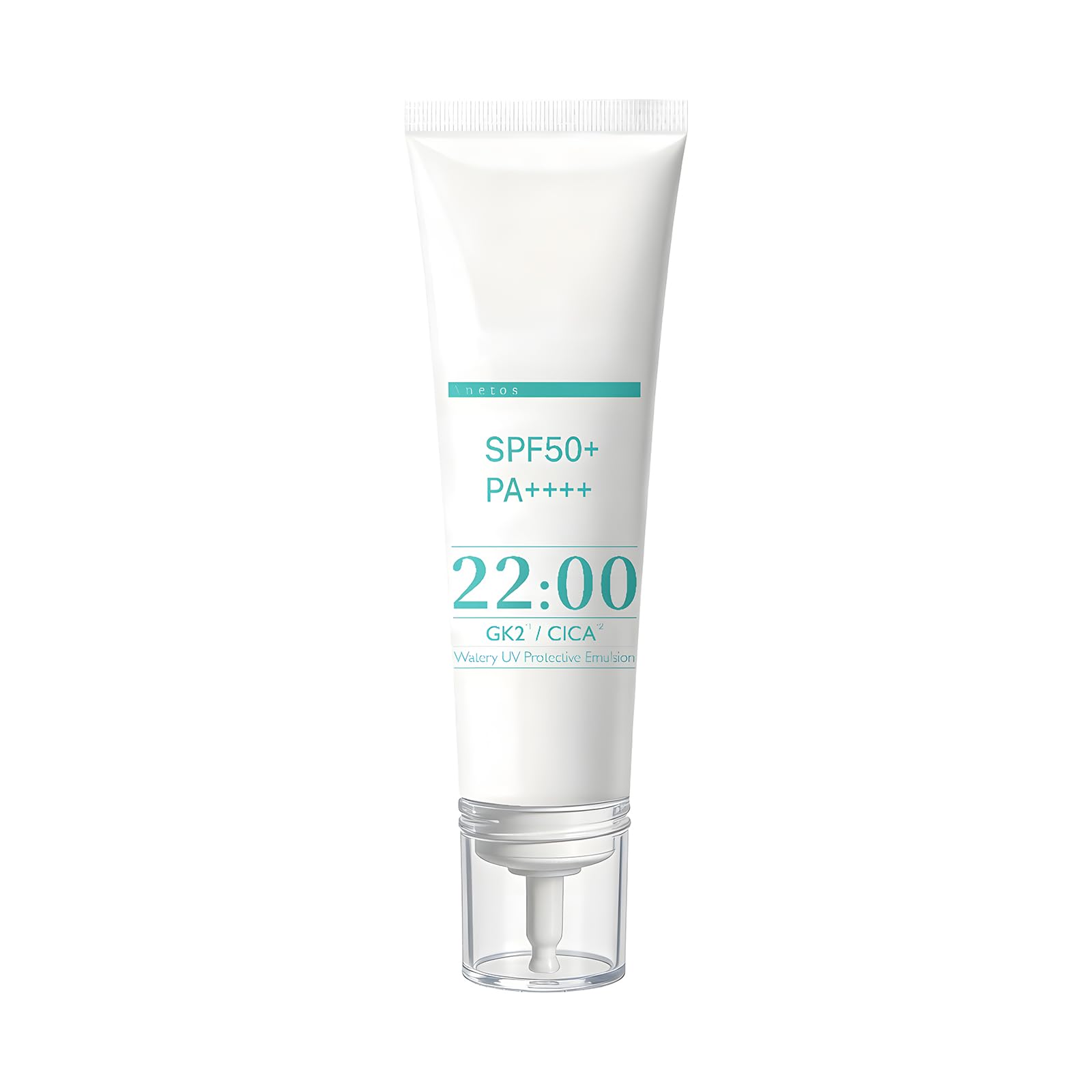 Anetos Anetos Watery UV Emulsion Sunscreen watery moisturizing suitable for sensitive contains CICA and salicylic no white UV 50g 2200 - Smooth,
Anetos Anetos Watery UV Emulsion Sunscreen watery moisturizing suitable for sensitive contains CICA and salicylic no white UV 50g 2200 - Smooth,