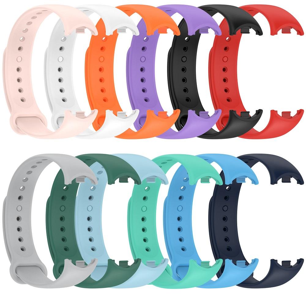 12 цветов, мягкий силиконовый ремешок для браслета для Xiaomi Mi Band 8, ремешок для часов, замена умного браслета
12 цветов, мягкий силиконовый ремешок для браслета для Xiaomi Mi Band 8, ремешок для часов, замена умного браслета