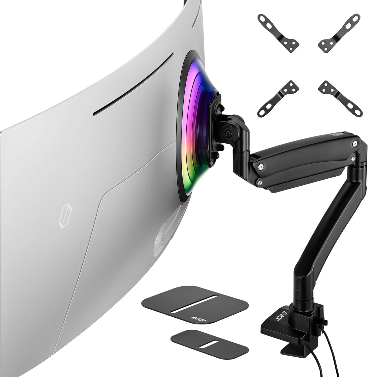 AVLT Monitor 1 Screen Compatible with Ergonomic Full Tilt Rotation Load Capacity Up to Landscape Mode Cockpit Mode Compatible Black Arm, Single, 17-57 чорний
AVLT Monitor 1 Screen Compatible with Ergonomic Full Tilt Rotation Load Capacity Up to Landscape Mode Cockpit Mode Compatible Black Arm, Single, 17-57 чорний