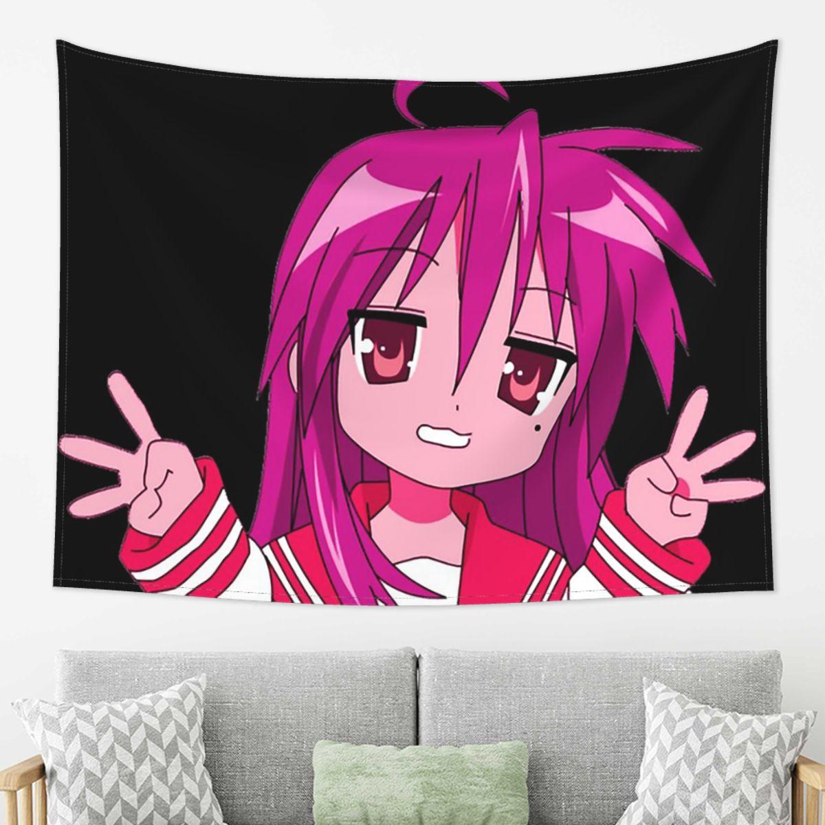 Lucky Star Anime Lucky Star Anime Tapestry Wall Hanging Aesthetic Home Decor Tapestries for Dorm Room 74x94cm(29x37in)
Lucky Star Anime Lucky Star Anime Tapestry Wall Hanging Aesthetic Home Decor Tapestries for Dorm Room 74x94cm(29x37in)
