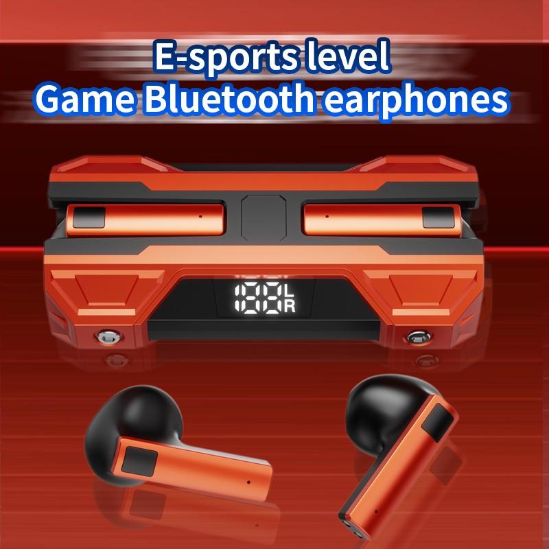 Bluetooth-гарнитура в меха-стиле, интеллектуальный цифровой дисплей, сенсорные спортивные наушники, игровые наушники с низкой задержкой
Bluetooth-гарнитура в меха-стиле, интеллектуальный цифровой дисплей, сенсорные спортивные наушники, игровые наушники с низкой задержкой