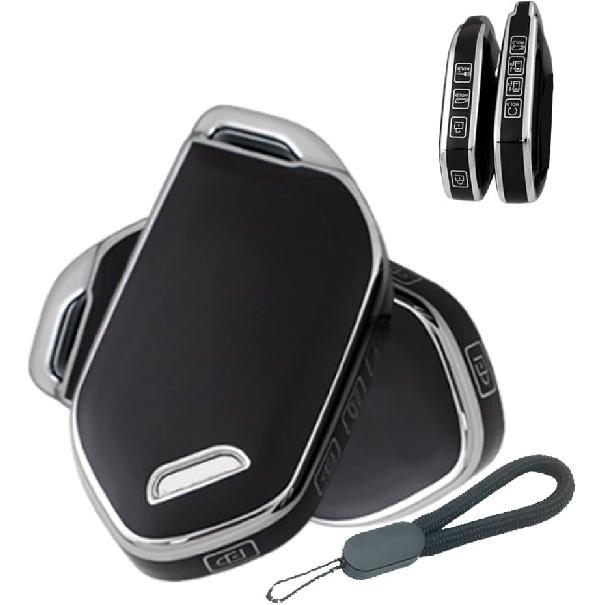 Key Fob Cover Compatible with Kia Telluride EV5 EV9 Serento K4 K5 Sportage Case Protector TPU with Little Lanyard 8 Buttons Silver White 8 Buttons Silver Black
Key Fob Cover Compatible with Kia Telluride EV5 EV9 Serento K4 K5 Sportage Case Protector TPU with Little Lanyard 8 Buttons Silver White 8 Buttons Silver Black