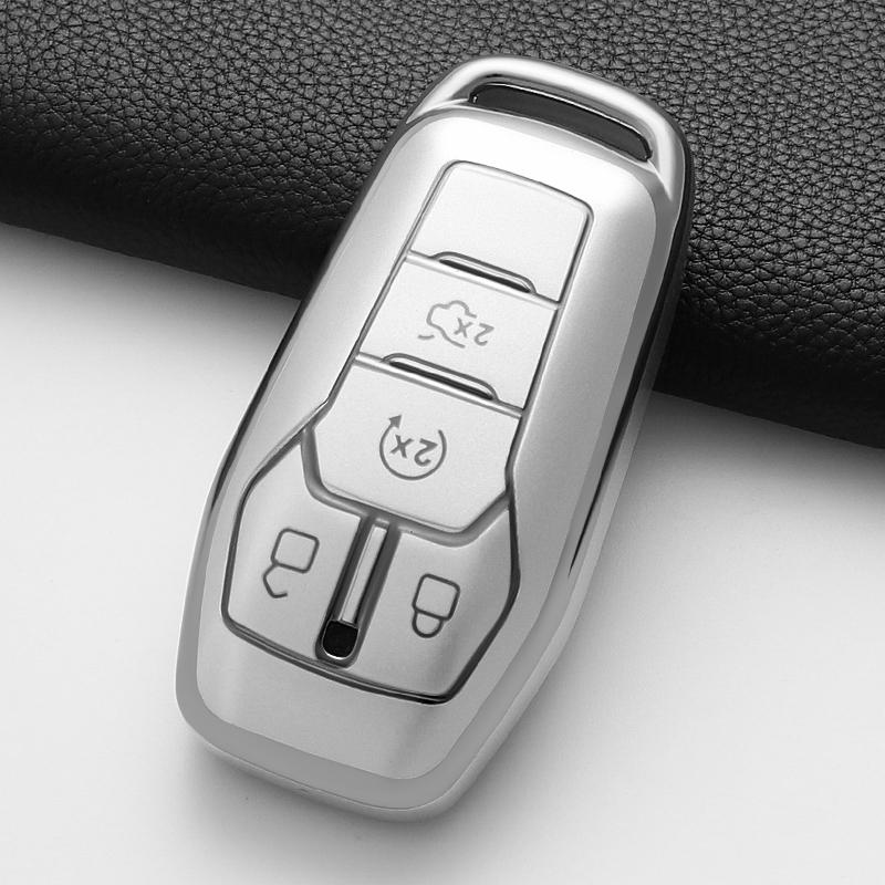 Soft Tpu Car Key Case Cover Shell For Ford Fusion Mondeo Mustang F-150 Explorer Edge Keychain Accessories
Soft Tpu Car Key Case Cover Shell For Ford Fusion Mondeo Mustang F-150 Explorer Edge Keychain Accessories