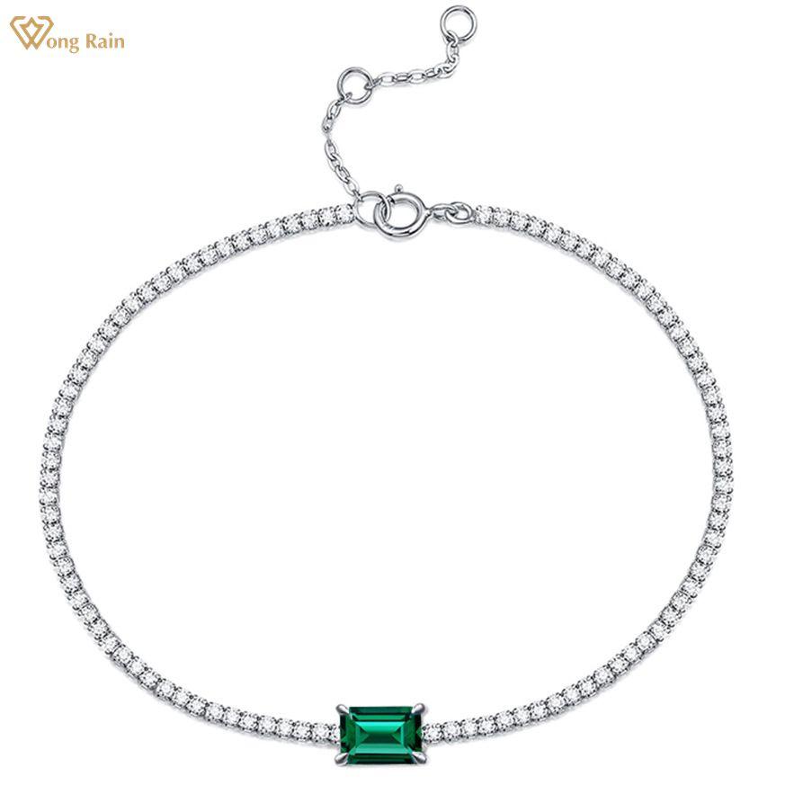 Wong Rain Vintage 100% Стерлинговое Серебро 925 Изумрудной Огранки 5*7 ММ Создан Изумрудный Драгоценный Камень Браслеты Для Свадьбы Браслет Изящные Ювелирные Изделия Браслеты 13+2 СМ зелёный
Wong Rain Vintage 100% Стерлинговое Серебро 925 Изумрудной Огранки 5*7 ММ Создан Изумрудный Драгоценный Камень Браслеты Для Свадьбы Браслет Изящные Ювелирные Изделия Браслеты 13+2 СМ зелёный
