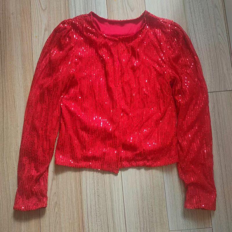 Размер M, все пайетки, осенняя мода, экспортный короткий топ, верхняя одежда, модная одежда для выступлений, вечеринок, ночных клубов, кардиган, большая распродажа Red M
Размер M, все пайетки, осенняя мода, экспортный короткий топ, верхняя одежда, модная одежда для выступлений, вечеринок, ночных клубов, кардиган, большая распродажа Red M