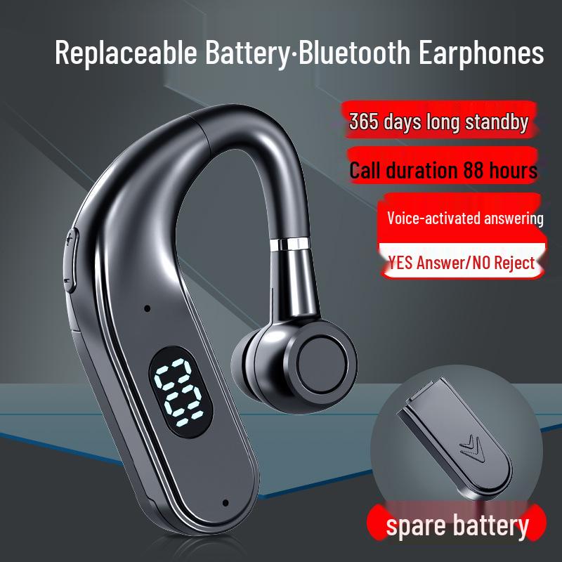 X5 Bone Conduction Voice Control Waterproof Wireless Sports Earbuds with Detachable Battery Single Battery
X5 Bone Conduction Voice Control Waterproof Wireless Sports Earbuds with Detachable Battery Single Battery