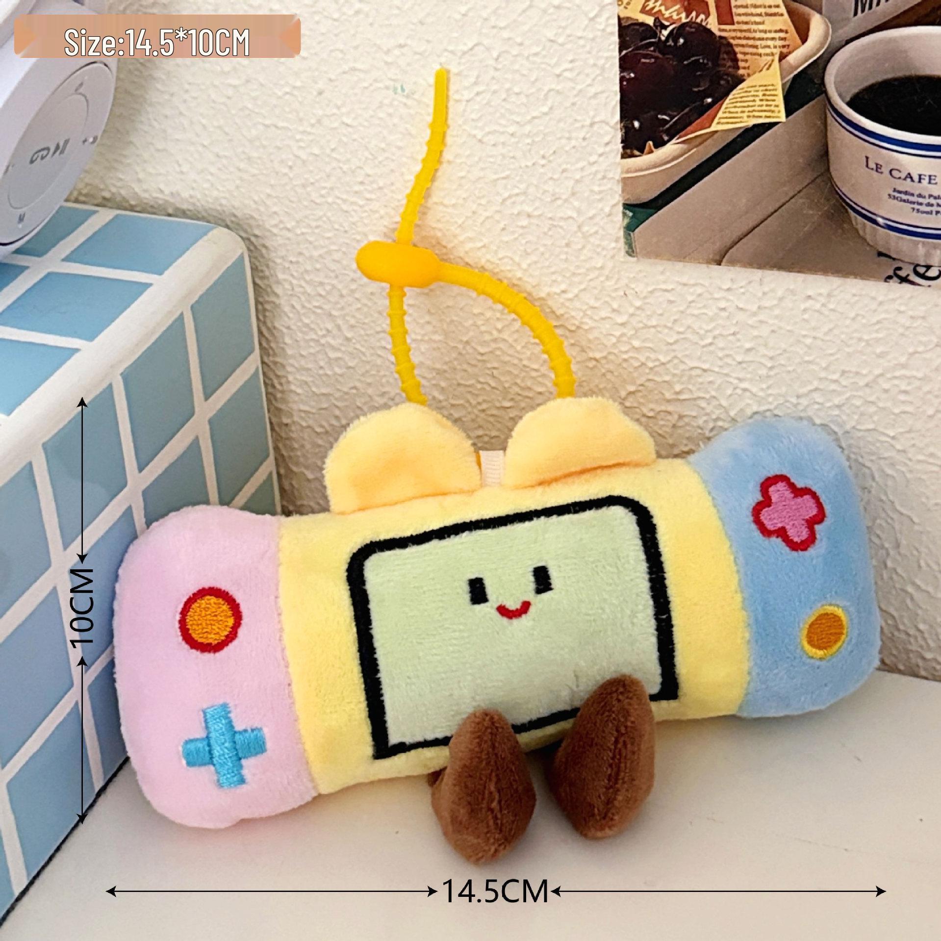 Creative Plush Game Console Keychain: Cute Children s Doll Bag Pendant and Small Gift
Creative Plush Game Console Keychain: Cute Children s Doll Bag Pendant and Small Gift