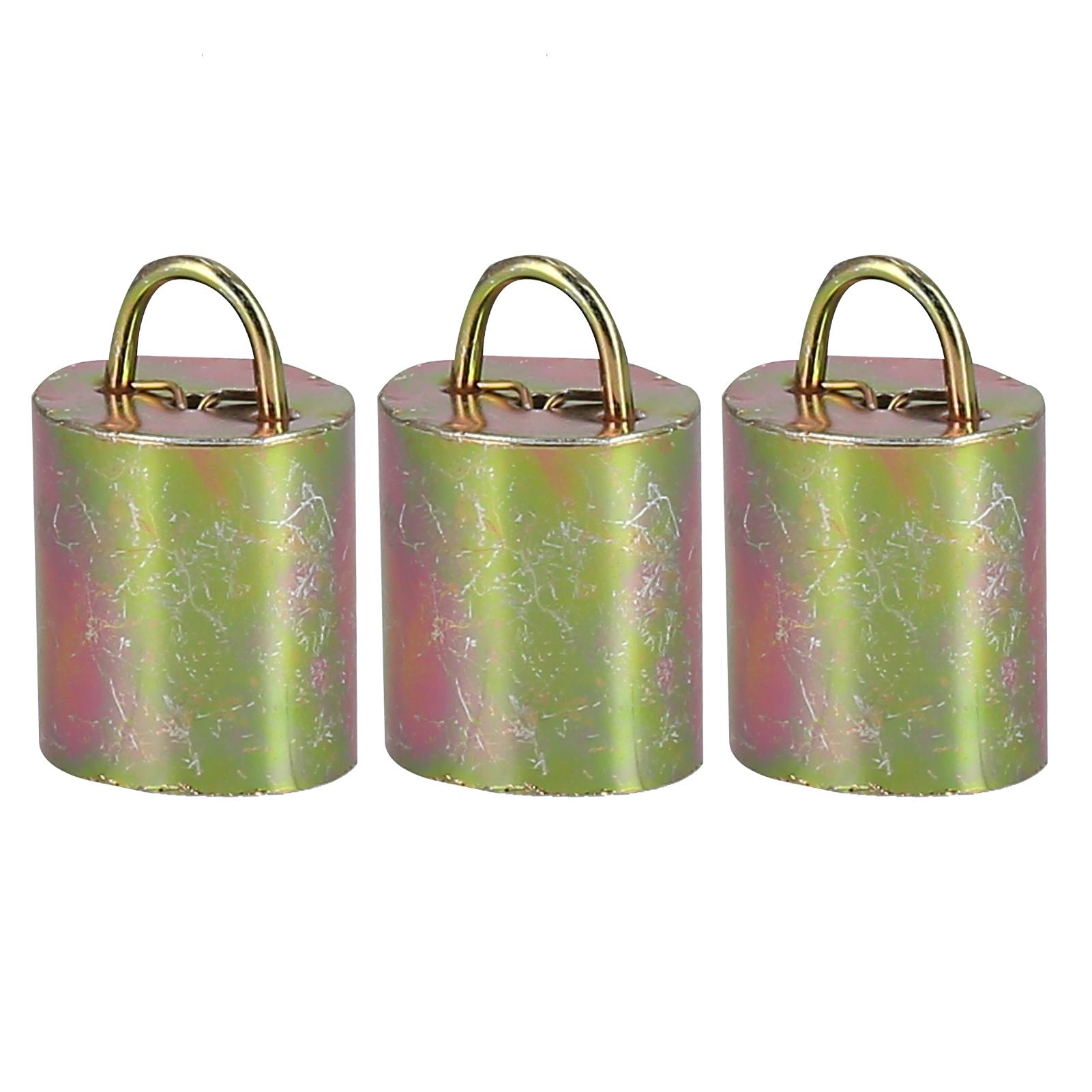 3Pcs Alloy Livestock Bell Thickened Anti Lost Sheep Bell for Cow Outdoor Stock FarmNo. 5 Bell
3Pcs Alloy Livestock Bell Thickened Anti Lost Sheep Bell for Cow Outdoor Stock FarmNo. 5 Bell