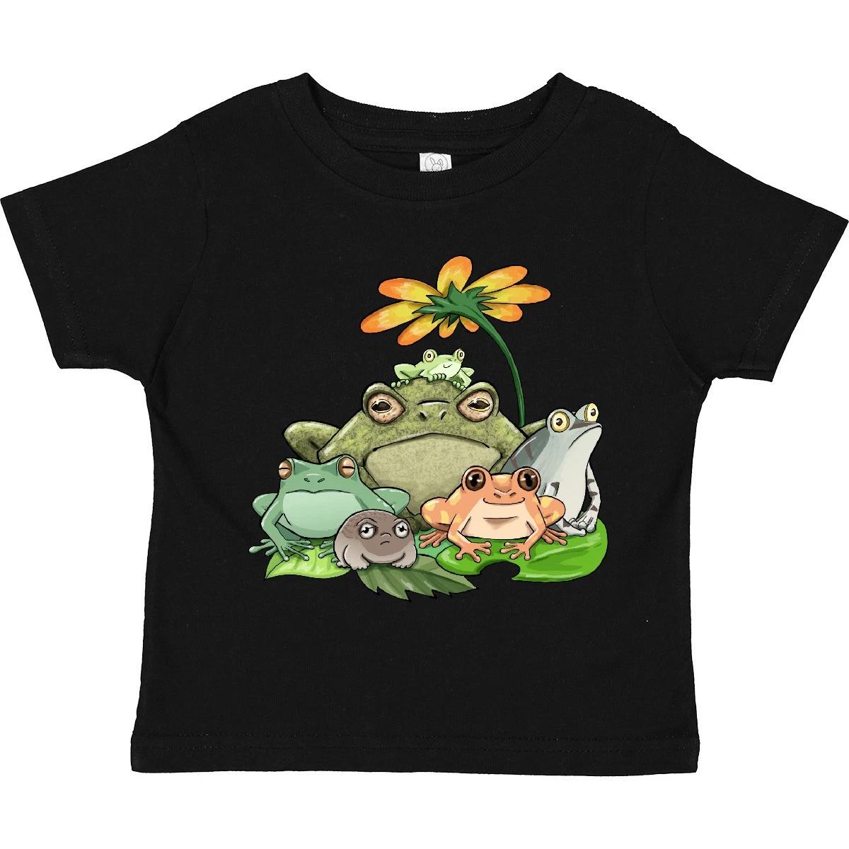 Inktastic Cute Group Of Frogs Toddler kids boys T-Shirt Animals Toad Toads Knot Ribbit Kid 130
Inktastic Cute Group Of Frogs Toddler kids boys T-Shirt Animals Toad Toads Knot Ribbit Kid 130