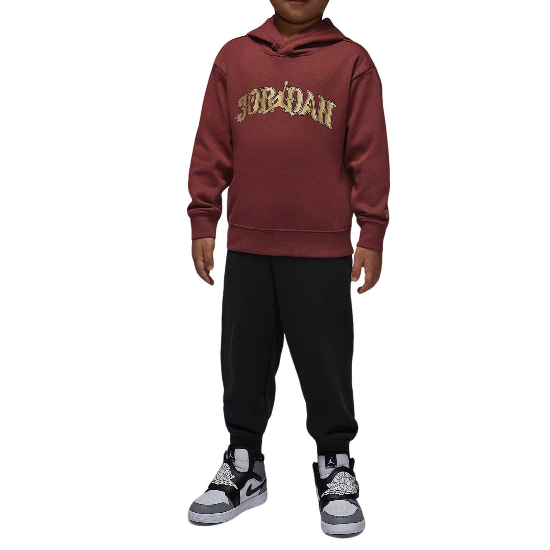 Jordan Casual Sports Suit New Year Edition Year Of The Horse Limited Long Sleeve Solid Color 2 Piece Set Kids Kids suit IR8059-010 7
Jordan Casual Sports Suit New Year Edition Year Of The Horse Limited Long Sleeve Solid Color 2 Piece Set Kids Kids suit IR8059-010 7