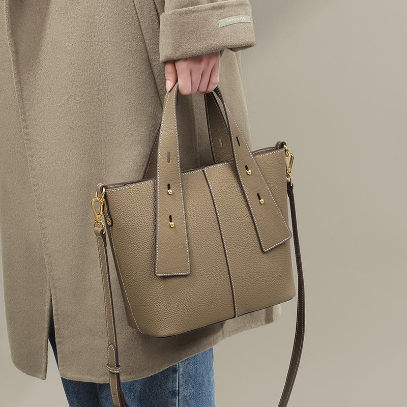 Сумки Осенние и зимние сумки через плечо большой емкости Популярные универсальные модные сумки через плечо для женщин